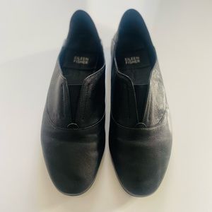 Eileen Fisher laceless oxford shoes 9
